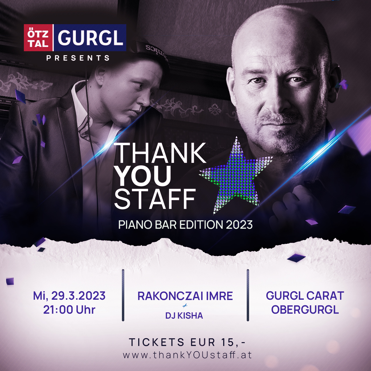 Tickets ThankYOUstaff at