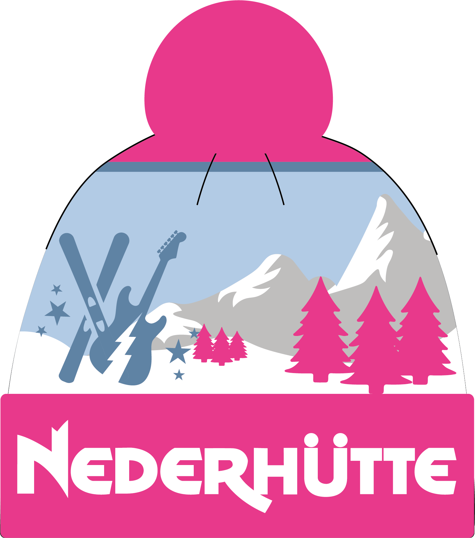 Mütze pink