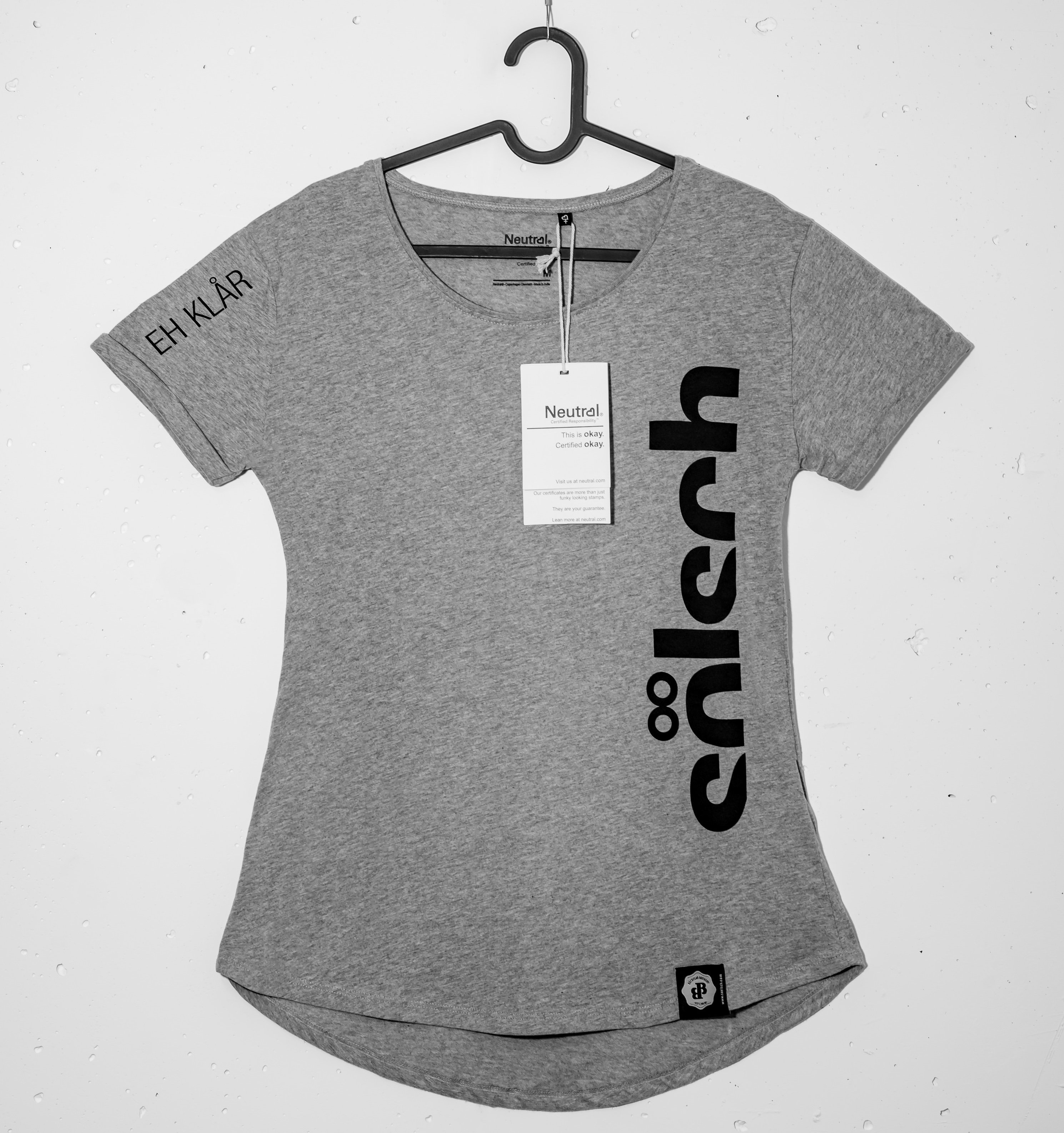 Damen T-Shirt grau