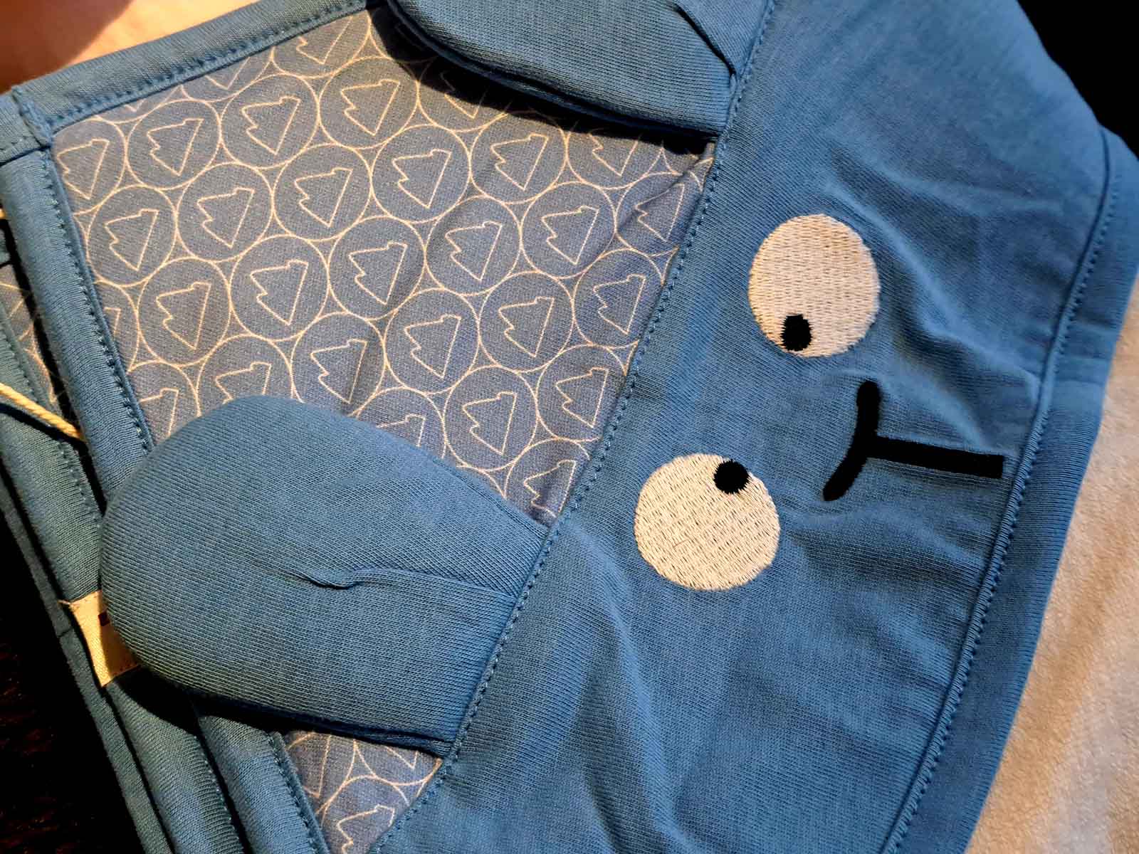 Babydecke-Blau