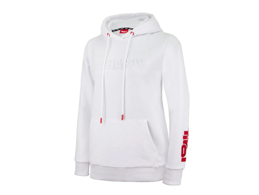 Damen-Hoodie-Be-Happy