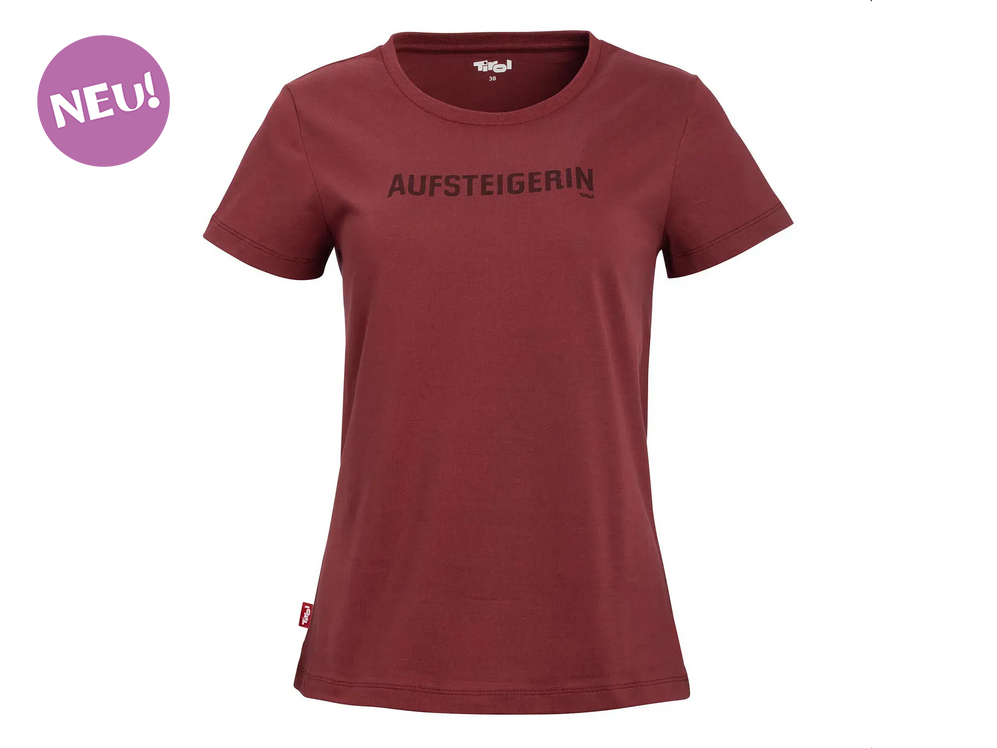 Damen-T-Shirt-Aufsteigerin-Neu