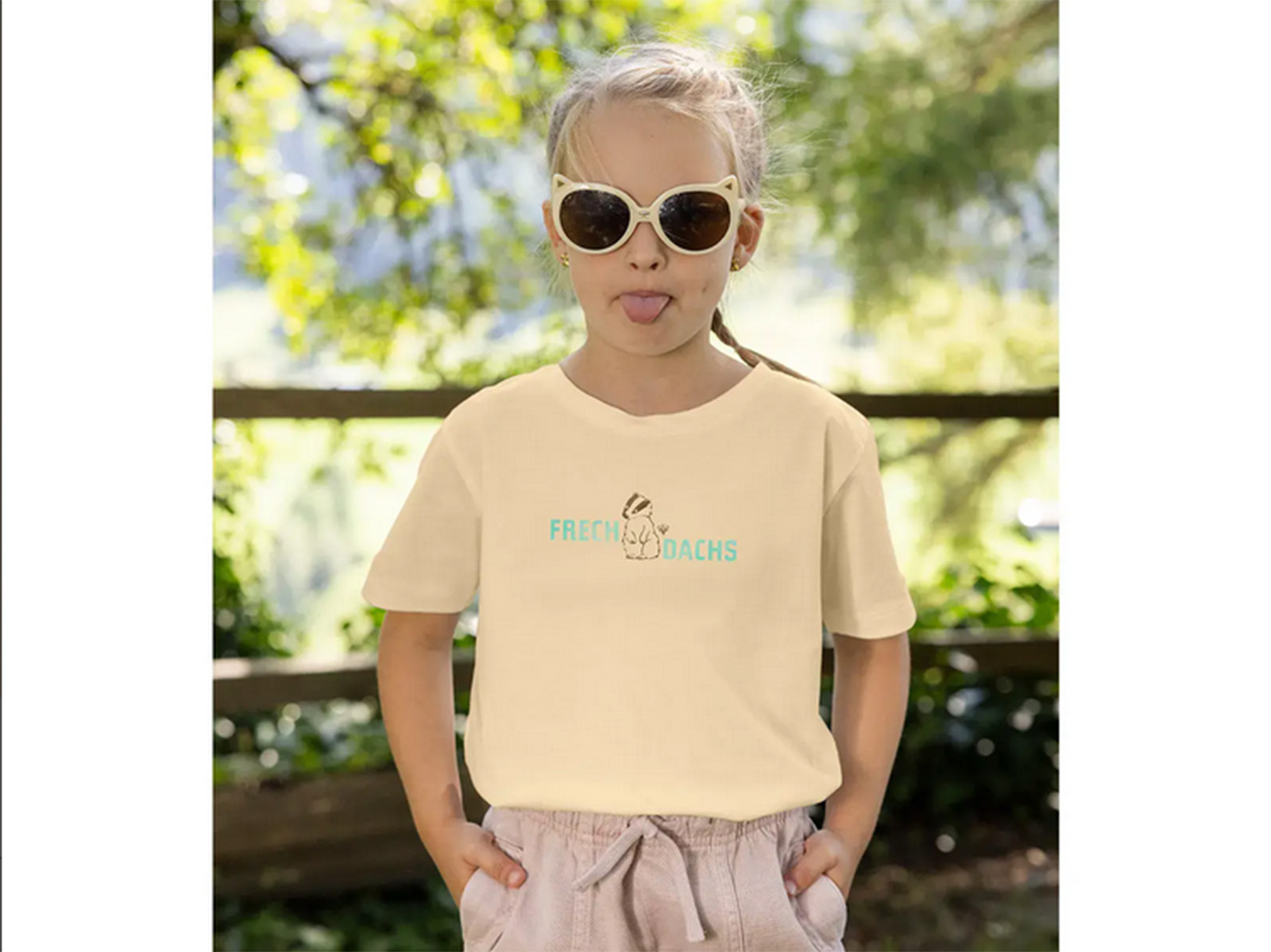 Kinder-T-Shirt-Frechdachs-Image Kinder-T-Shirt-Frechdachs-Image