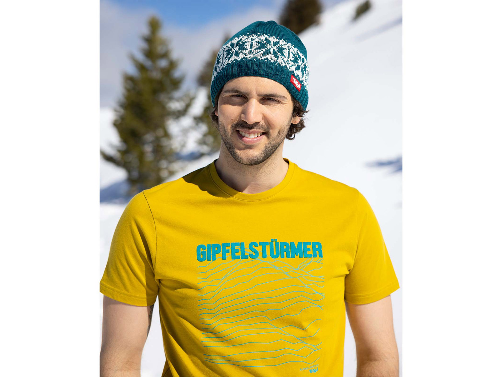 Herren-T-Shirt-Gipfelstürmer-Image Herren-T-Shirt-Gipfelstürmer-Image