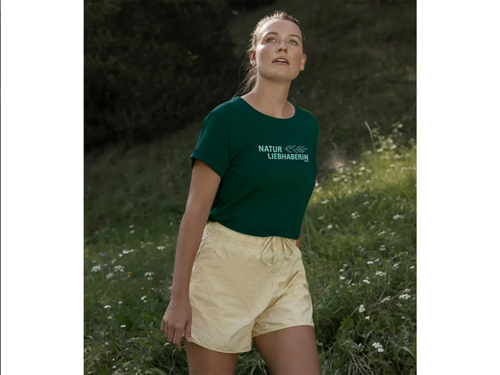 Damen-T-Shirt-Naturliebhaberin-Image