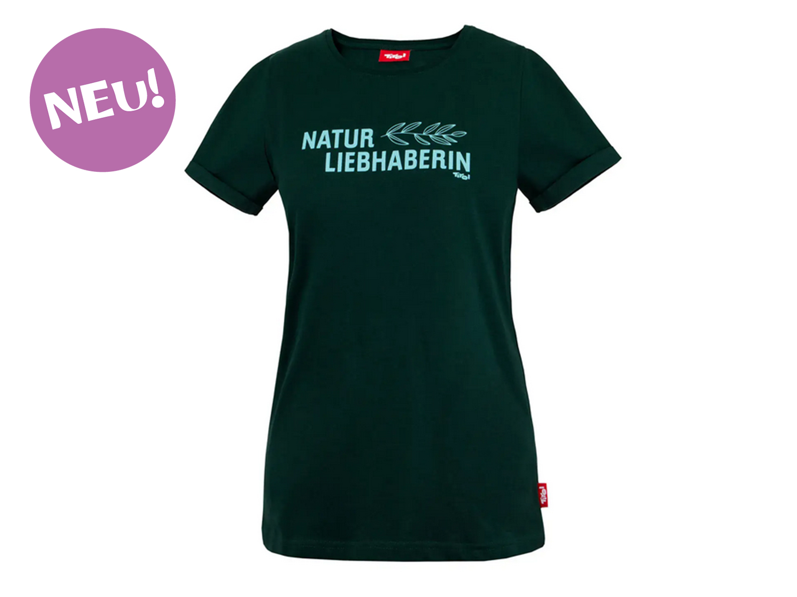 Damen-T-Shirt-Naturliebhaberin