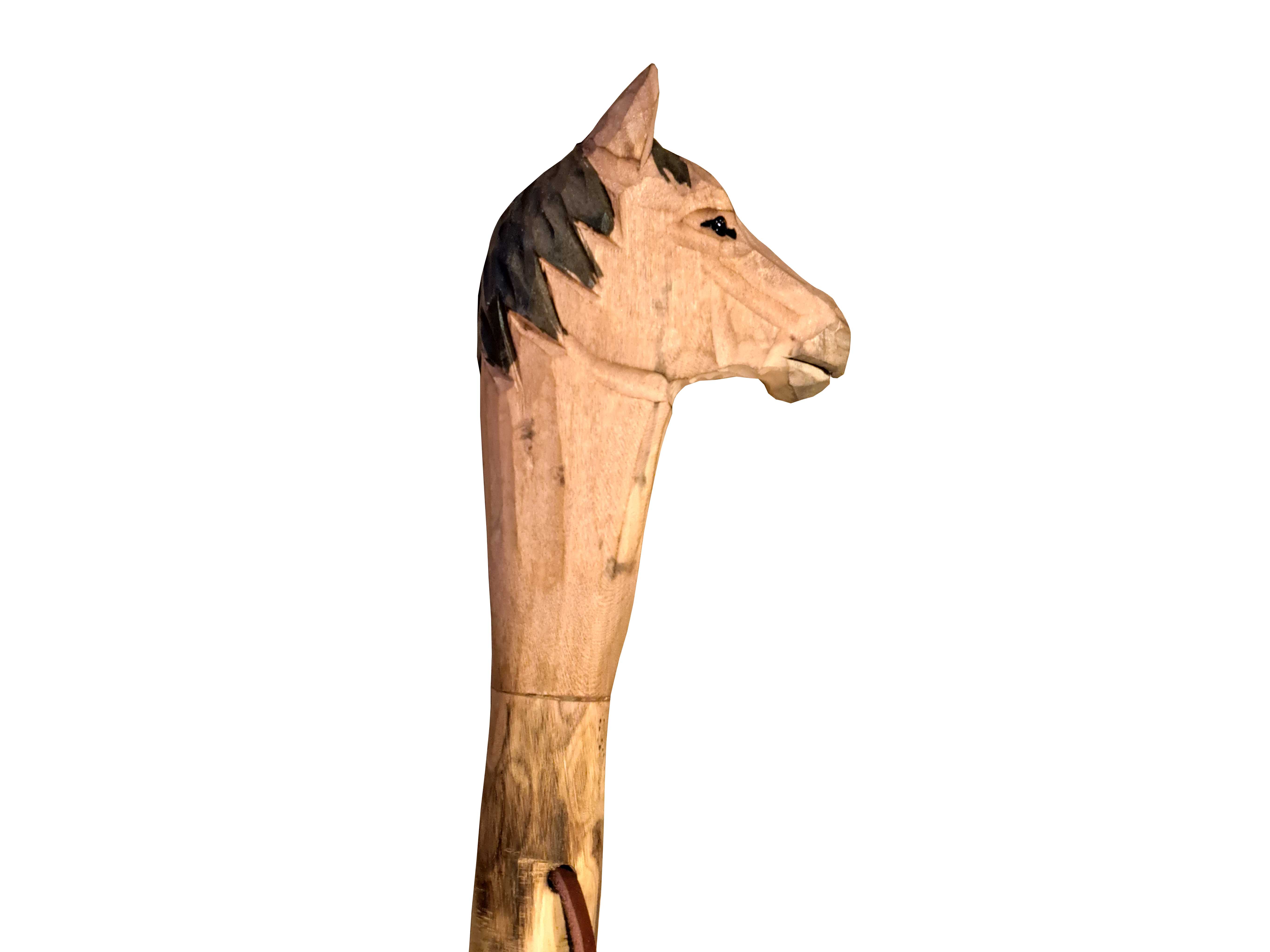 Pferd-Kopf-Seite