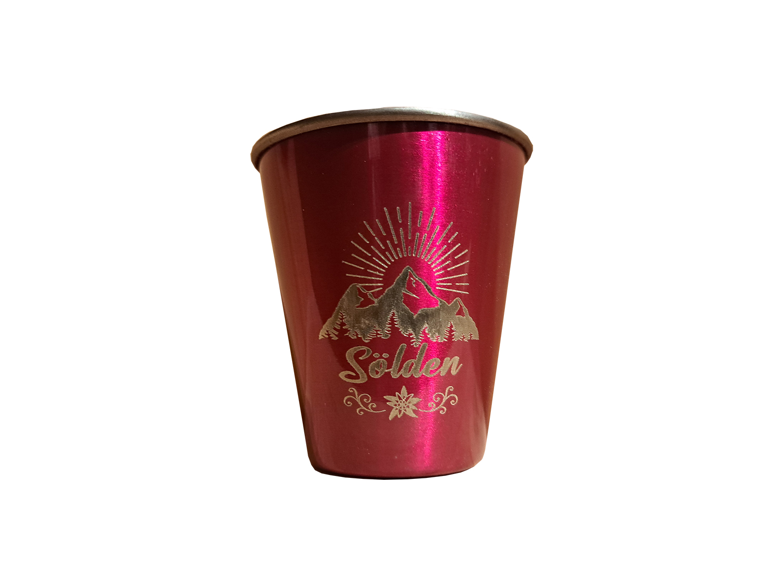 Schnapsglas-Sölden-pink Schnapsglas-Sölden-pink