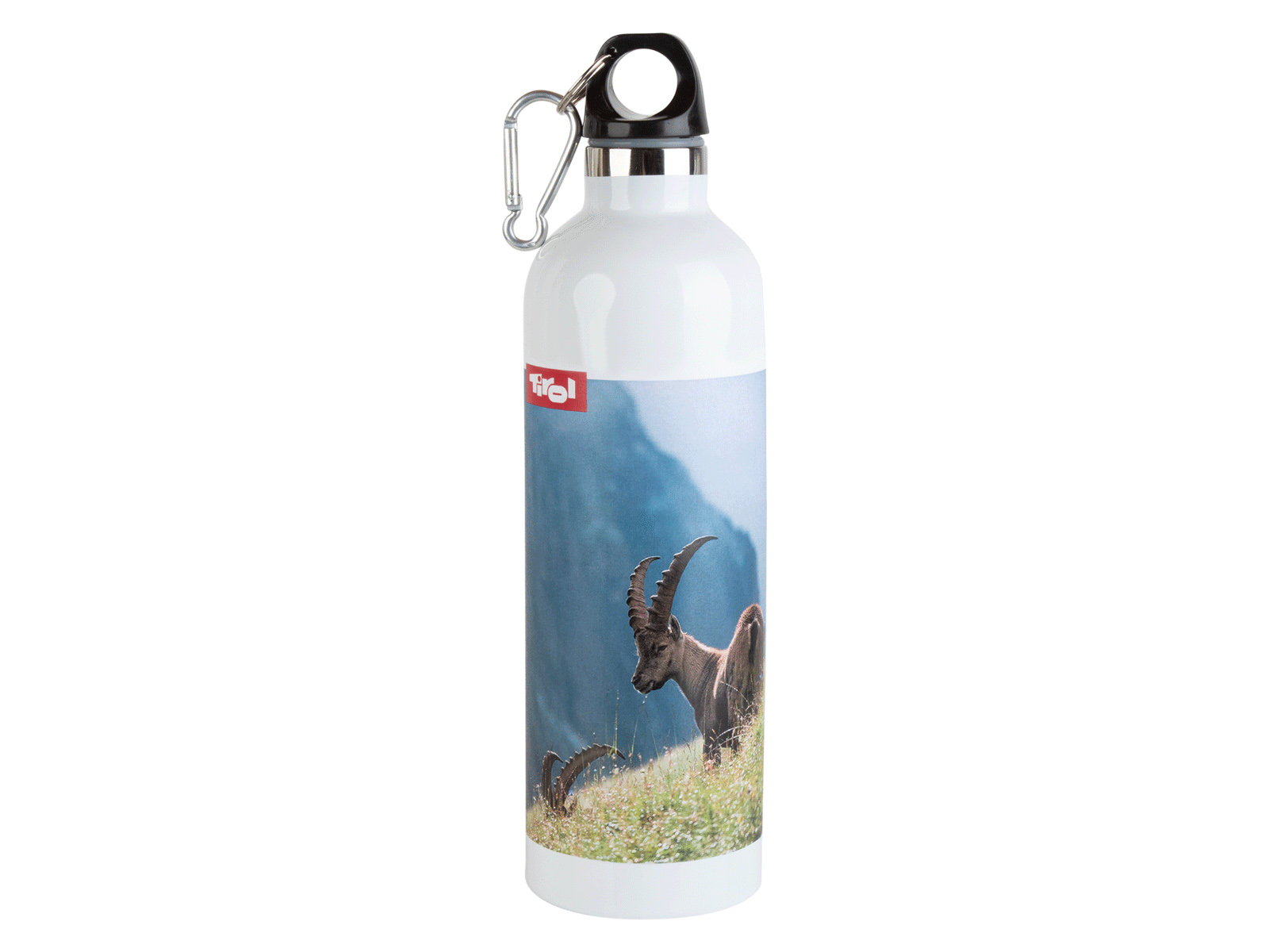 Stahltrinkflasche-Steinbock Stahltrinkflasche-Steinbock