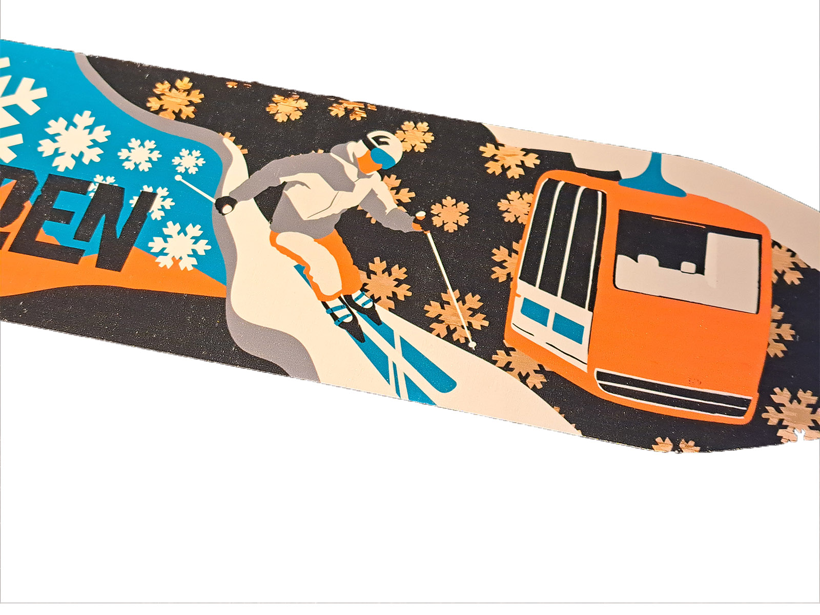 Wegweiser-Gondel-Vintage-Detail