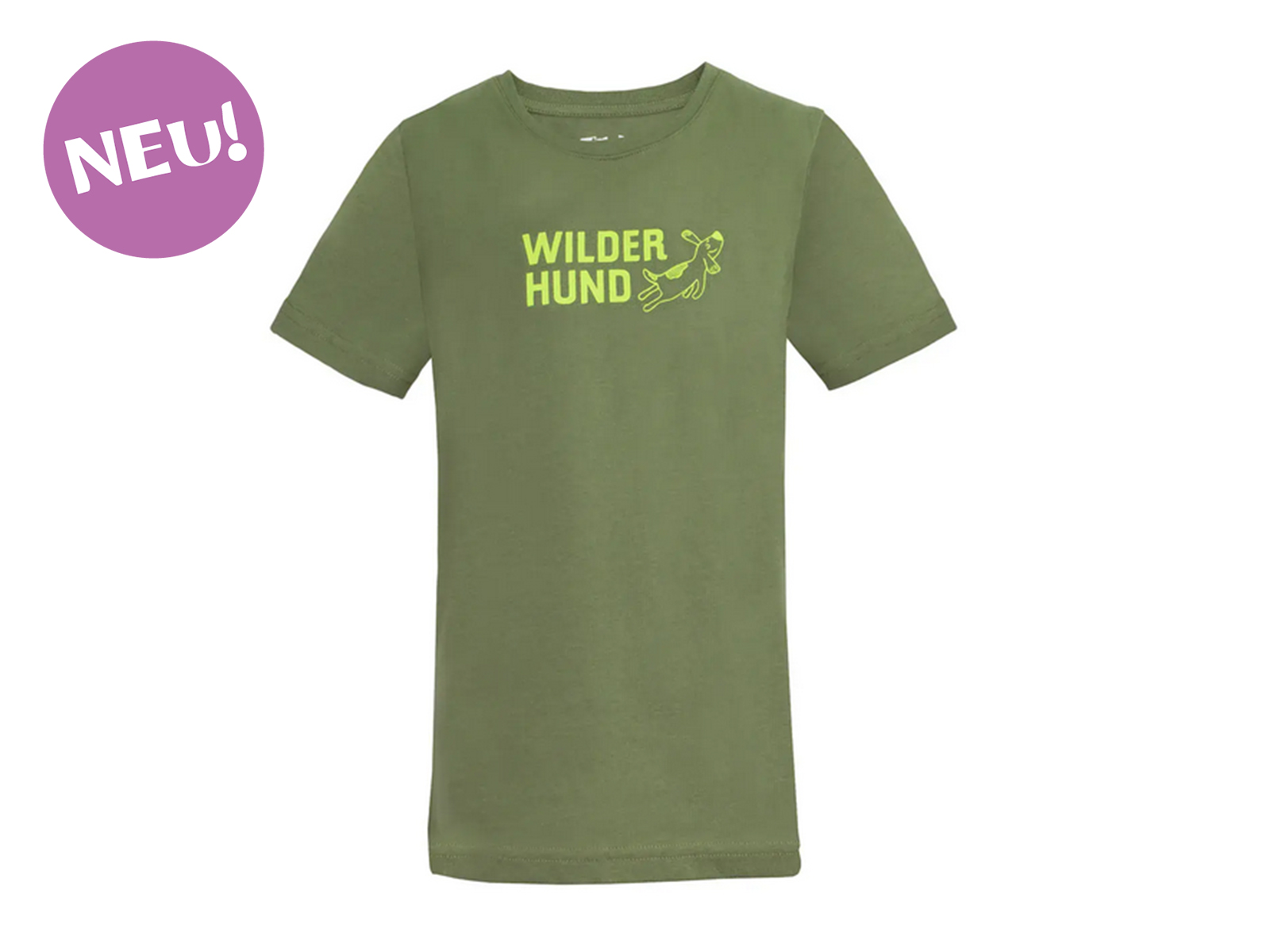 Kinder-T-Shirt-Wild-Hund