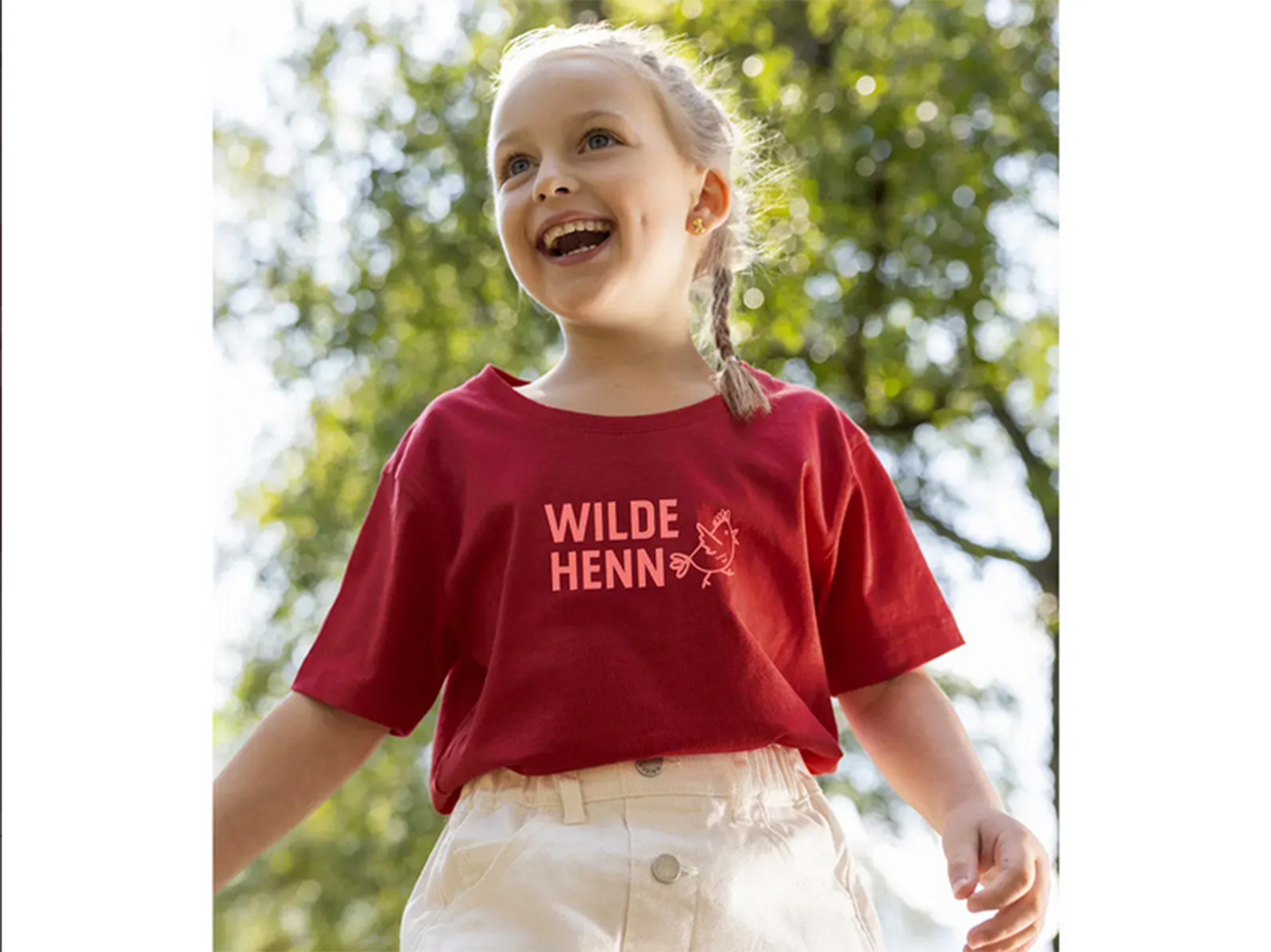 Kinder-T-Shirt-Wilde-Henn-Image Kinder-T-Shirt-Wilde-Henn-Image