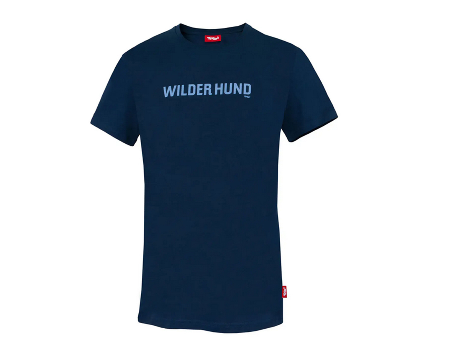 Herren-T-Shirt-Wilder-Hund