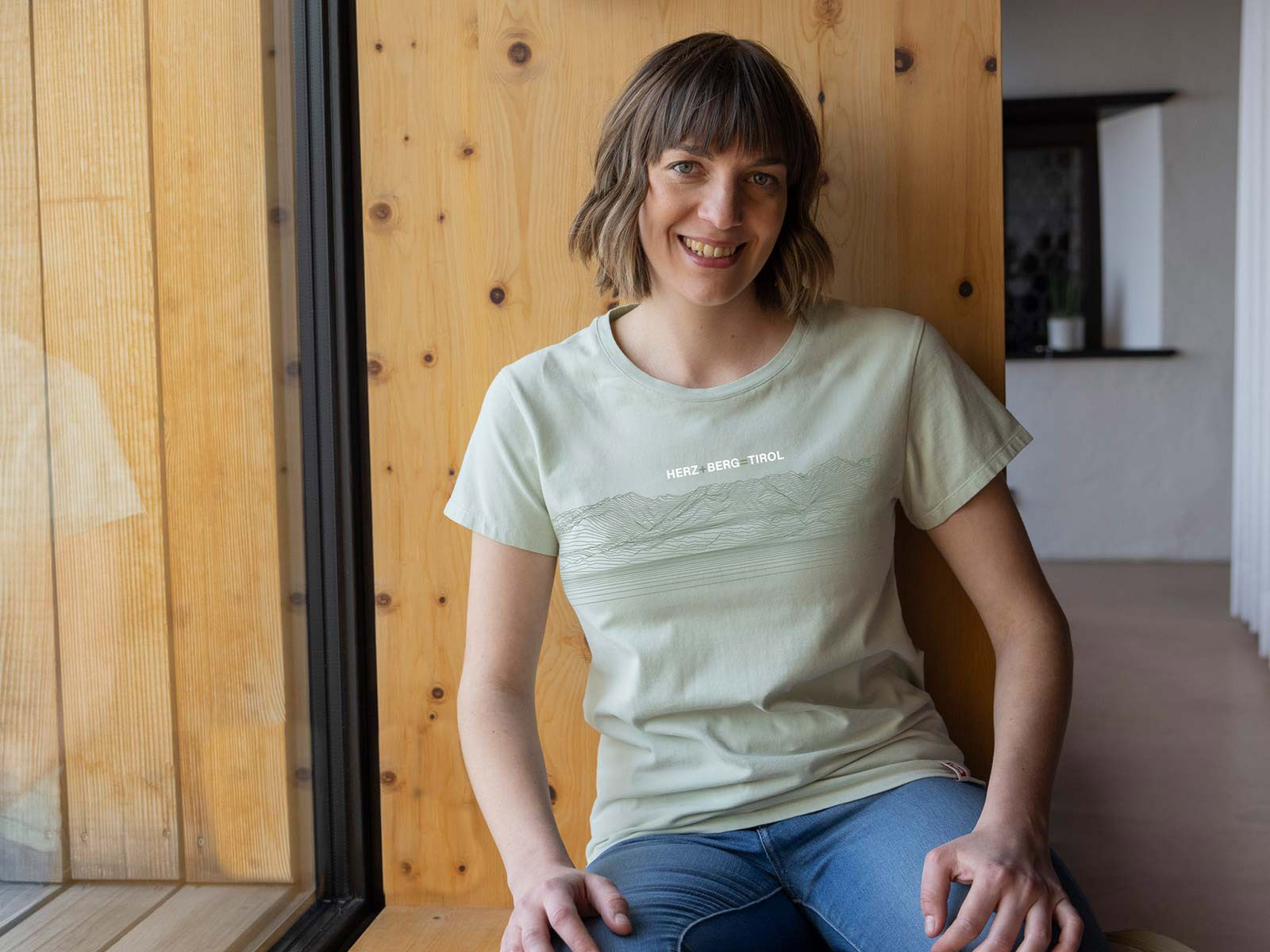 Damen-T-Shirt-Herzberg-Image