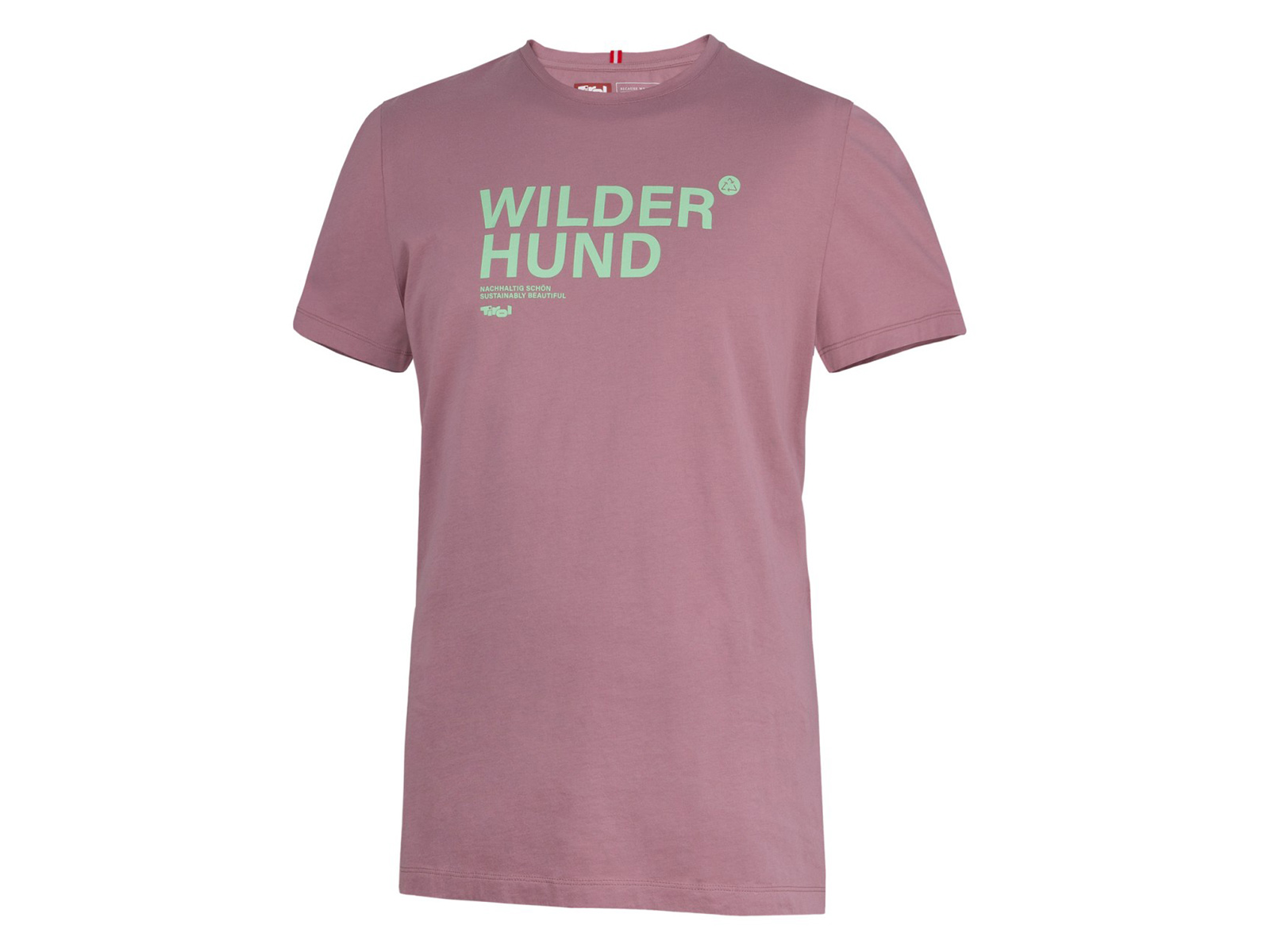 Herren-T-Shirt-Wilder-Hund