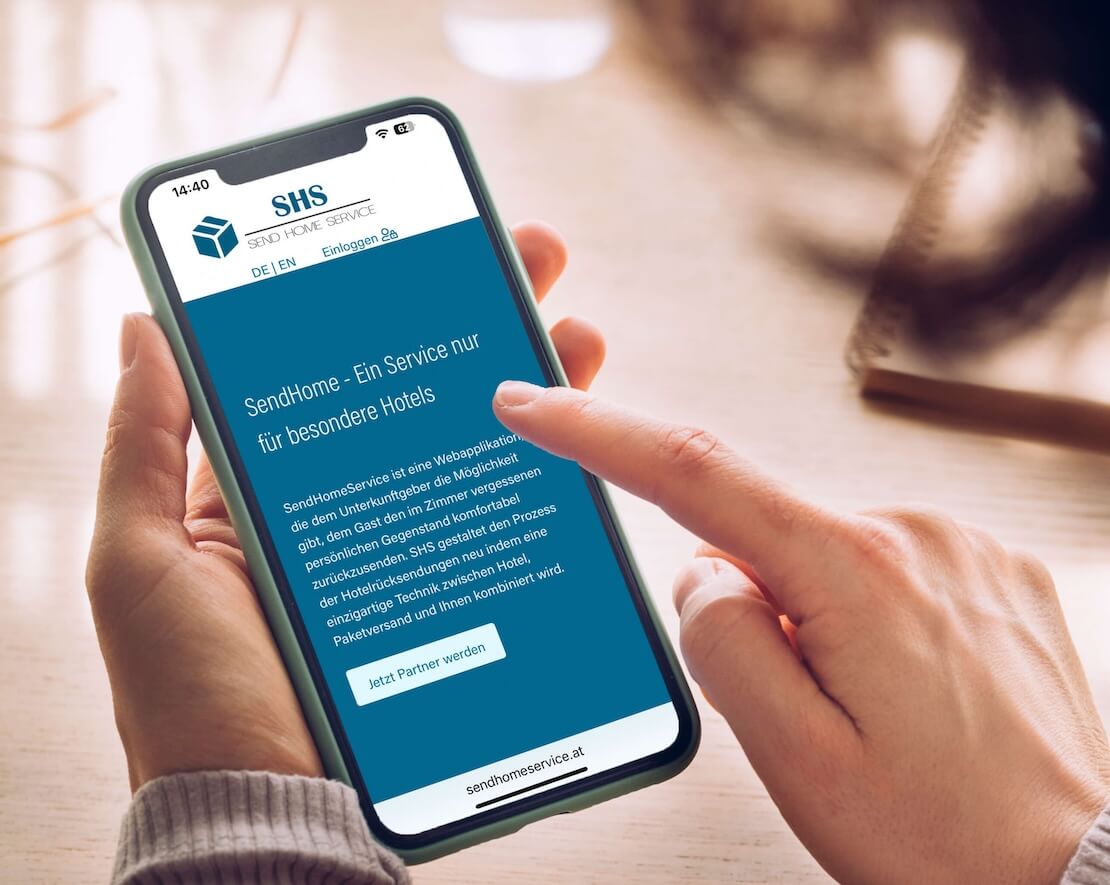 Partner werden von SendHomeService und die Dienstleistungs-Customer-Journey erweitern - SHS
